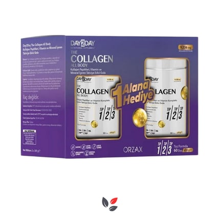 Day2Day The Collagen All Body Toz 300 gr 2'li
