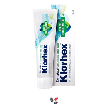 Dentasave Klorhex Yoğun Bakım Florürlü Diş Macunu 75 ml