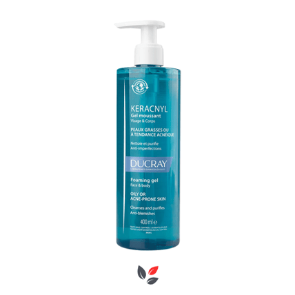Ducray Keracnyl Foaming Gel 400 ml