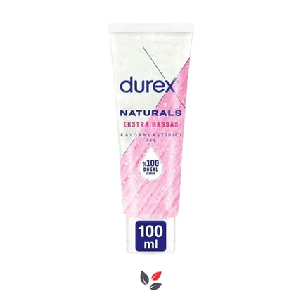 Durex Naturals Ekstra Hassas 100 ml Su Bazlı Kayganlaştırıcı Jel