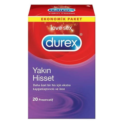 Durex Yakın Hisset 20 Li Prezervatif