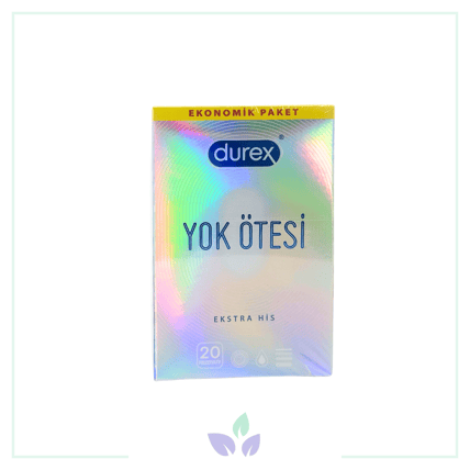 Durex Yok Ötesi Ekstra His 20'li Prezervatif