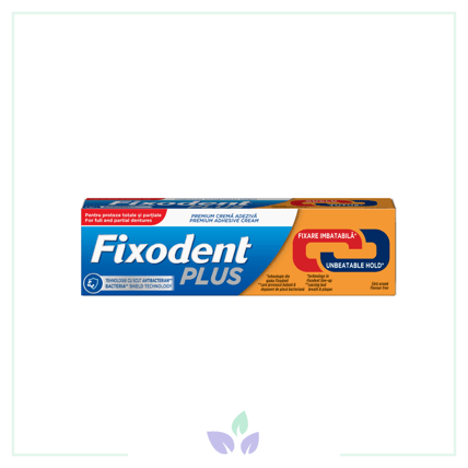 Fixodent Plus Premium Protez Yapıştırıcı Krem 40g