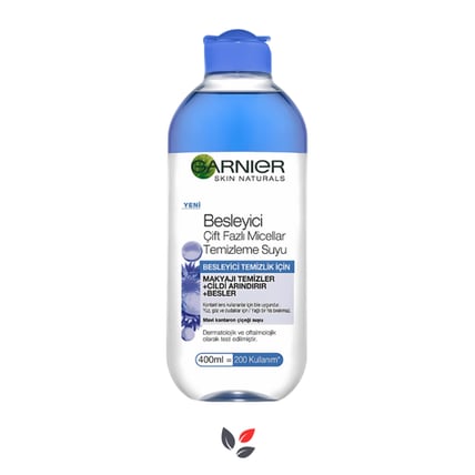 Garnier Skin Naturals Makyaj Temizleme Suyu Çift Fazlı Mavi 400 ml