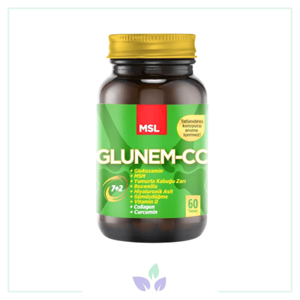 GLUNEM CC Glukozamin Collagan Curcumin 60 tablet