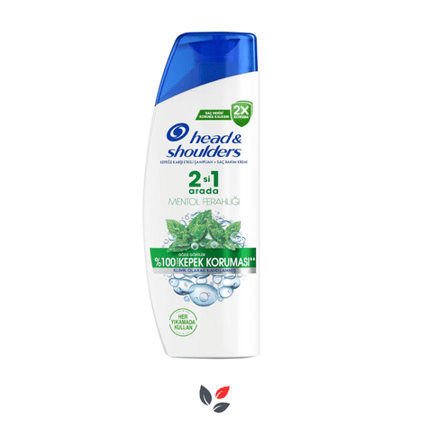 Head & Shoulders Mentol Ferahlığı 2'si 1 Arada 625 ml Kepek Şampuanı