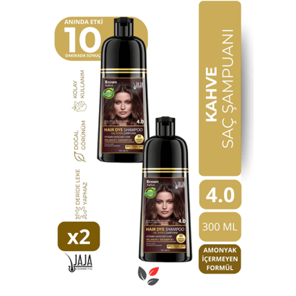 Jaja 4.0 Kahve Şampuan 300 ml - 2 Adet