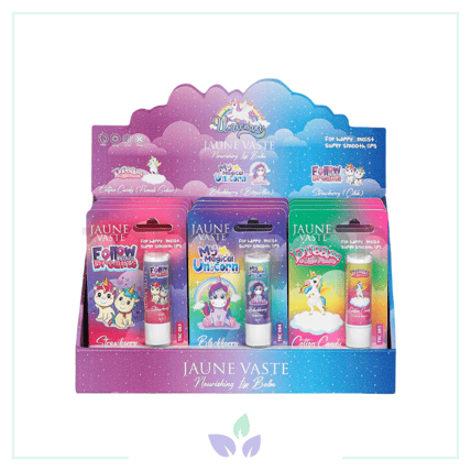 Jaune Vaste Lip Balm Kids Unicorn Dudak Kremi 12'li Karma Stant