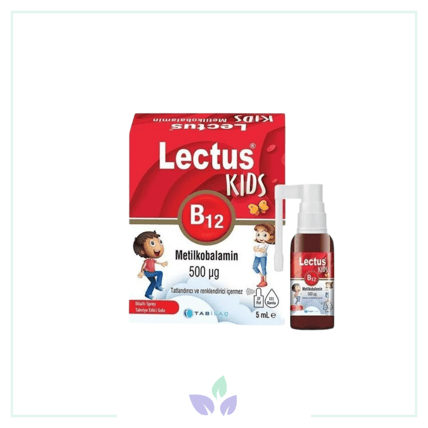 Lectus B12 Metilkobalamin Kids Dilaltı Sprey 5 ml