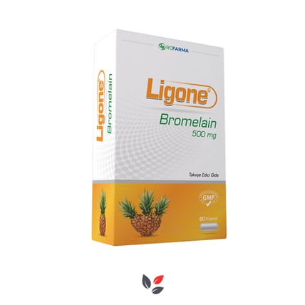 Ligone Bromelain 500mg 60 Kapsül