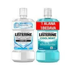 LISTERINE ADVANCED WHITE 250 ML + COOL MINT 250 ML