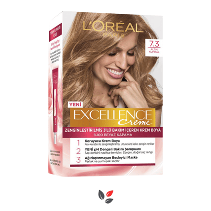 Loreal Excellence Creme 7.3 Kumral Dore Saç Boyası