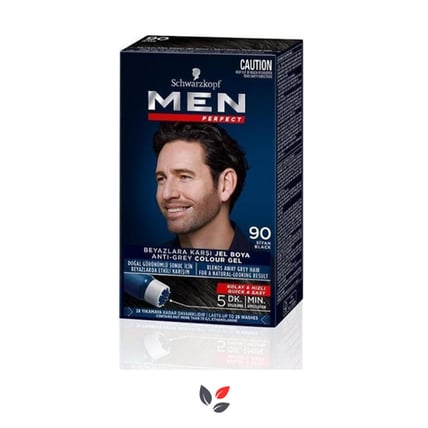 Men Perfect 90 Siyah Erkek Saç Boyası