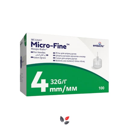 Micro Fine Plus Kalem İğnesi 0,23mm (32G) x 4mm