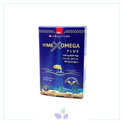 Msl Vimex Omega Plus 60 Kapsül