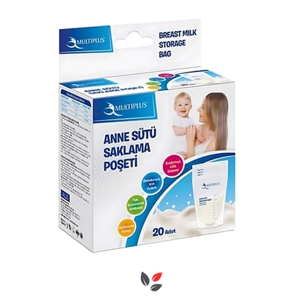 Multiplus Anne Sütü Saklama Poşeti 20 Adet