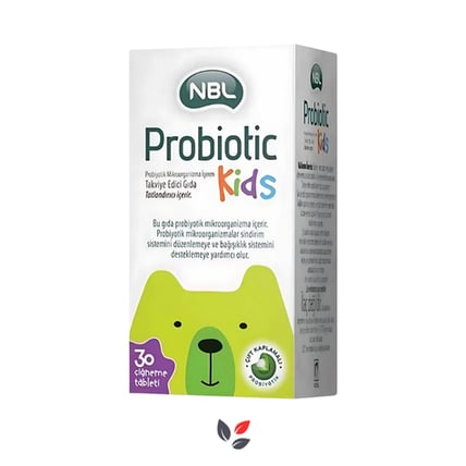 NBL Probiotic Kids 30 Çiğneme Tableti