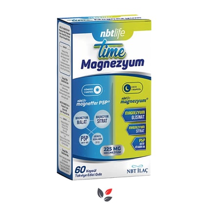 Nbt Life Time Magnezyum 60 Kapsül