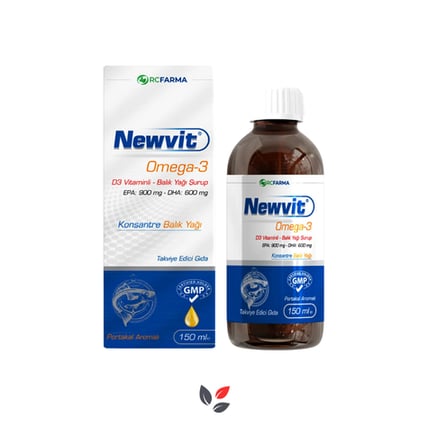 Newvit Omega 3 Şurup 150 ml