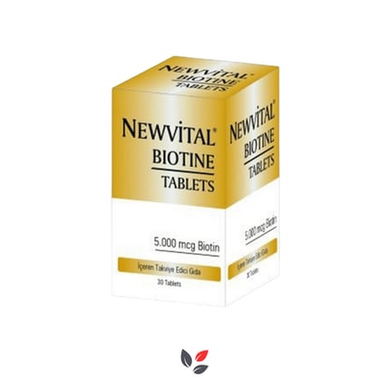 Newvital Biotine 5000 mcg 60 Tablet