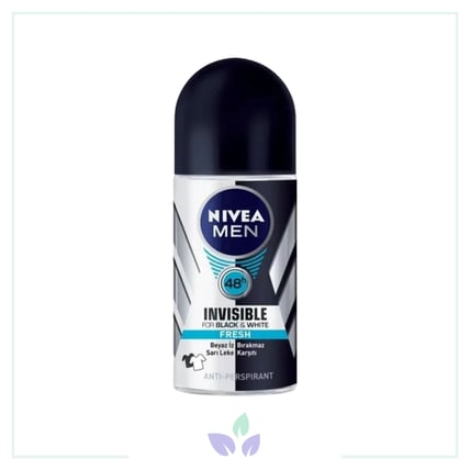 Nivea Men Invisible Black & White Fresh Roll-On 50 ml