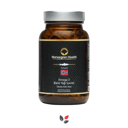Norwegian Health Omega 3 60 Kapsül