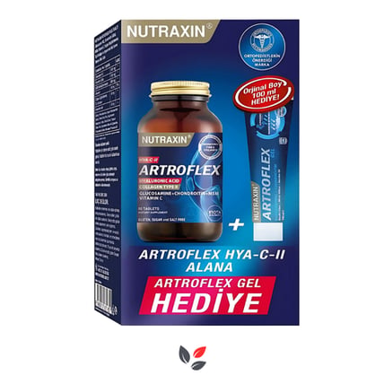 Nutraxin Artroflex Hya C II 90Tablet  Extra Gel hediye