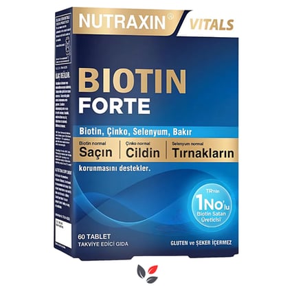 Nutraxin Biotin Forte 60 Tablet Takviye Edici Gıda