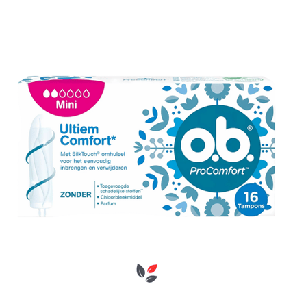 O.B ProComfort Ultimate Tampon Mini 16'lı