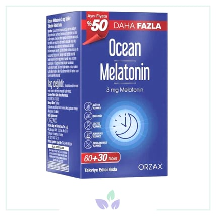 Ocean Melatonin 3 mg 60+30 Tablet