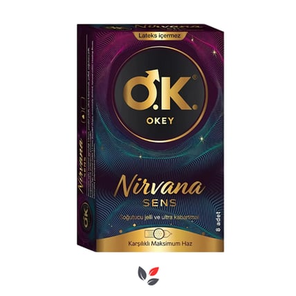 Okey Nirvana Sens Prezervatif 8'li