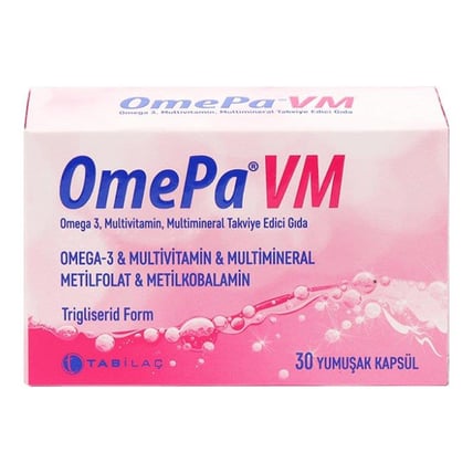 OmePa VM 30 Yumuşak Kapsül