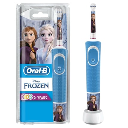 ORAL-B D100 VITALITY FROZEN OZEL SERI COCUKLAR ICIN SARJ EDILEBILIR DIS FIRCASI