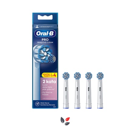 Oral-B Pro Sensitive Clean Yedek 4'lü
