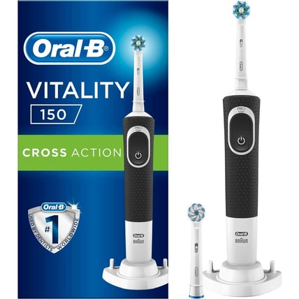 ORAL-B VITALITY D150 CROSS ACTION SARJLI DIS FIRCASI + 1 YEDEK BASLIK