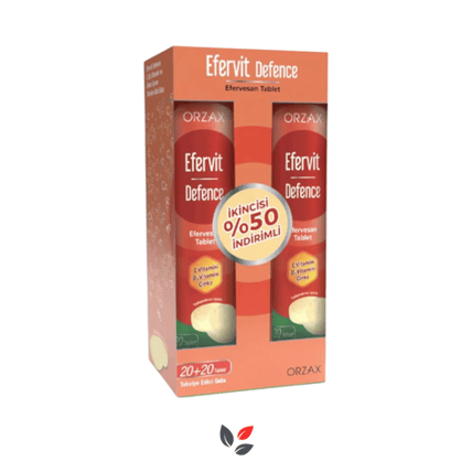 Orzax Efervit Defence 20 Efervesan Tablet İkincisi %50 İndirimli