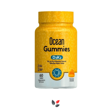 Orzax Ocean Gummies D3 K2 Vitamini 60 Adet