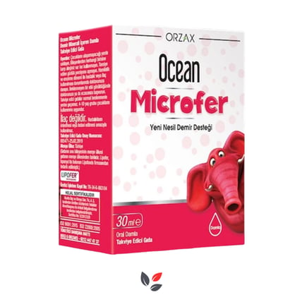 Orzax Ocean Microfer Takviye Edici Gıda 30 ml