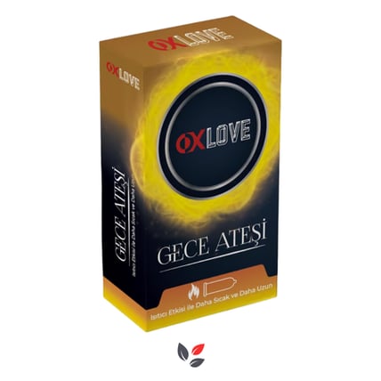 Oxlove Gece Ateşi 10'lu Prezervatif