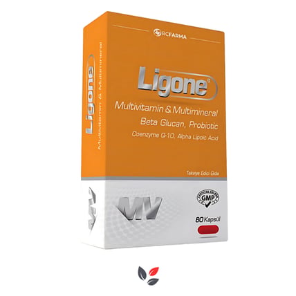 Rcfarma Ligone Beta Glucan Multivitamin 60 Kapsül