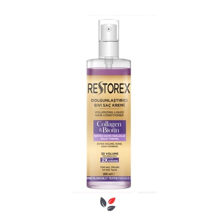Restorex Collagen & Biotin Dolgunlaştırıcı 200 ml Sıvı Saç Kremi