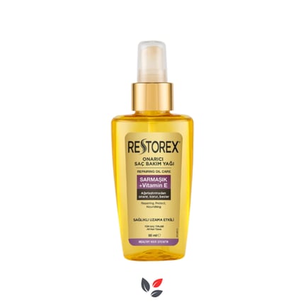 Restorex Sarmaşık Vitamin E Onarıcı Saç Bakım Yağı 80 ml