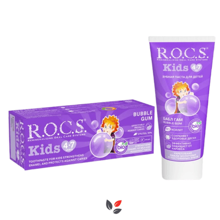 Rocs Kids 4-7 Yaş Balon Sakızlı Diş Macunu 35 ml
