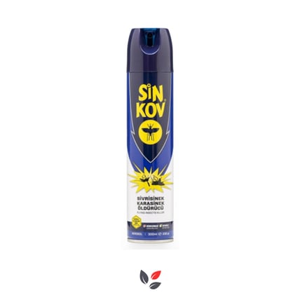 Sinkov Toks Kokusuz Su Bazlı Sivrisinek ve Karasinek Aerosol Sprey 300 ml