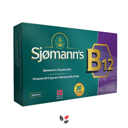 Sjomann's B12 30 Çiğneme Tableti