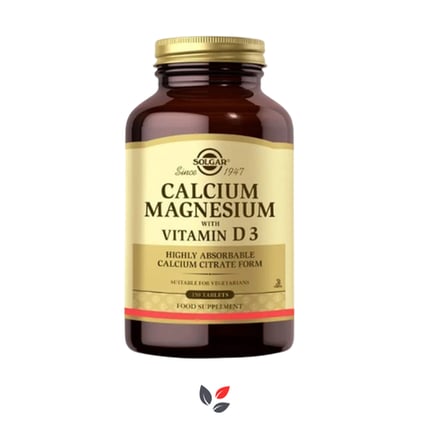 Solgar Calcium Magnesium With Vitamin D3 150 Tablet
