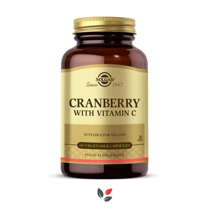 Solgar Cranberry With Vitamin C 60 Kapsül