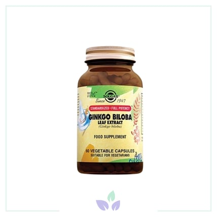 Solgar Ginkgo Biloba Leaf Extract 60 Kapsül