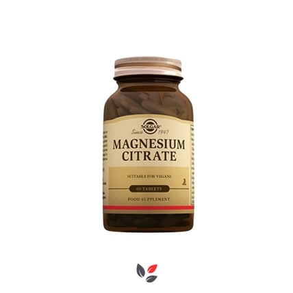 Solgar Magnesium Citrate 60 Tablet