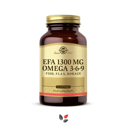 Solgar Omega 3-6-9 EFA 1300 mg 60 Softgel Kapsül